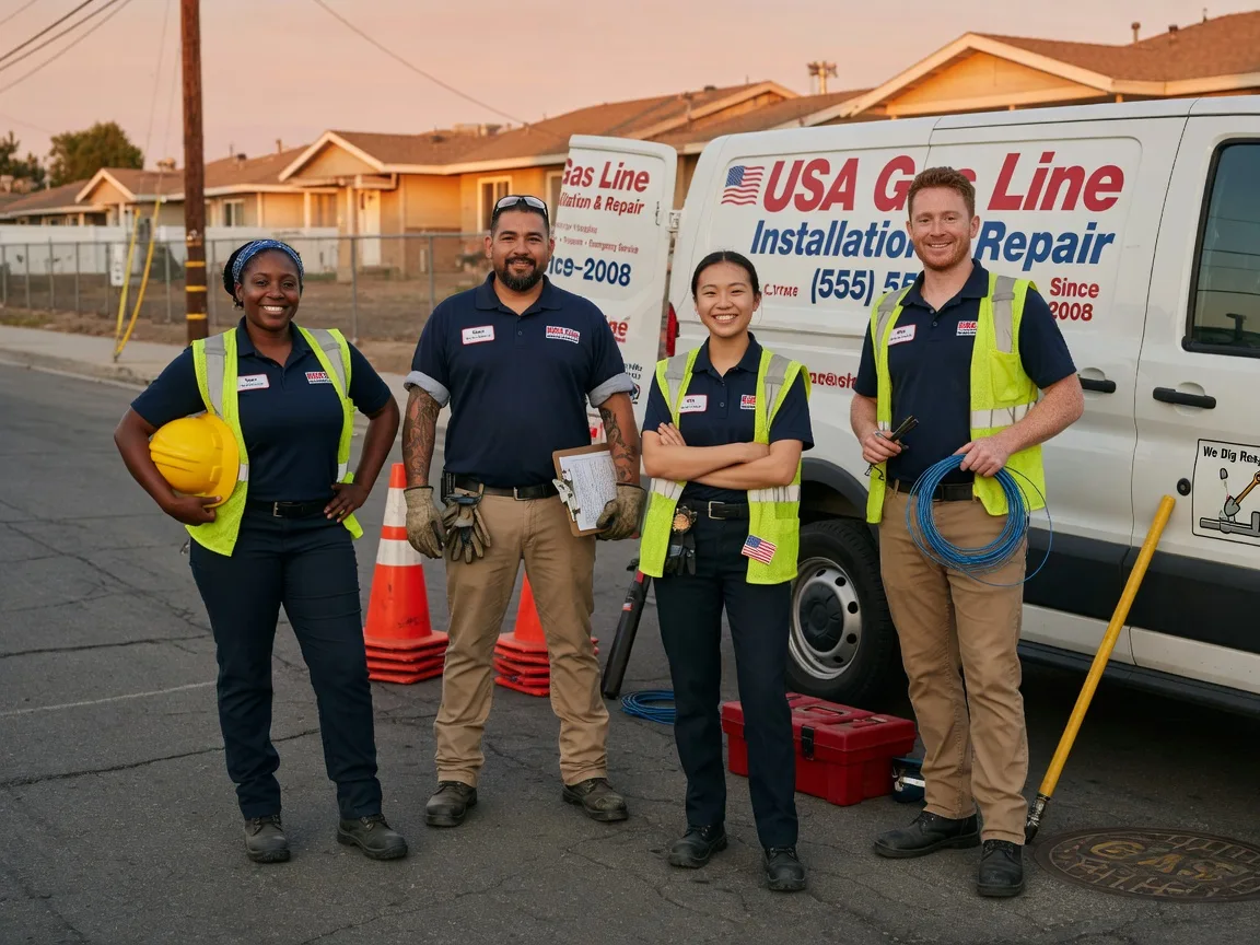 Gas Line Installation company in Harwood, MO